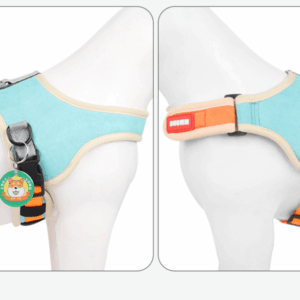 Luxury Suede Dog Harness Set: Stylish Leash And Adjustable Chest Strap For Pet Comfort - Image 5