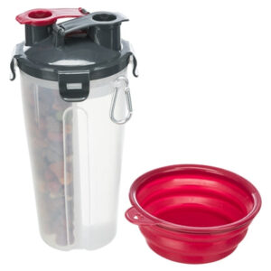 Travel Food & Water Bottle Set 🐾