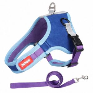 Luxury Suede Dog Harness Set: Stylish Leash And Adjustable Chest Strap For Pet Comfort - Image 16