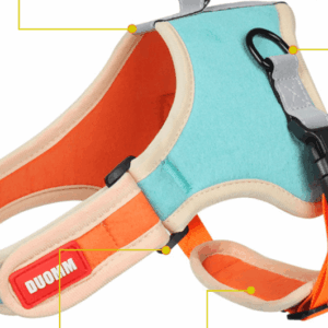 Luxury Suede Dog Harness Set: Stylish Leash And Adjustable Chest Strap For Pet Comfort - Image 4